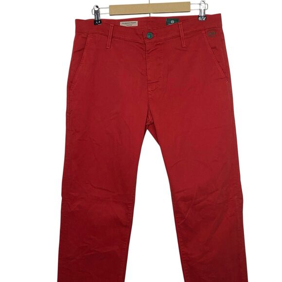 AG Jeans Adriano Goldschmied Pants Mens 32 x 34 Brushed Cotton Graduate Golf NEW - Picture 5 of 11